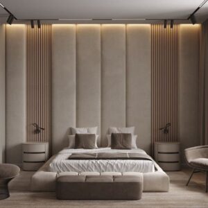 Fabricated Flouted Bed Wall