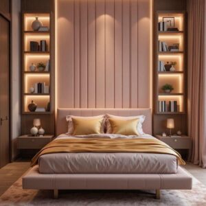 Palm Bed Wall Panel